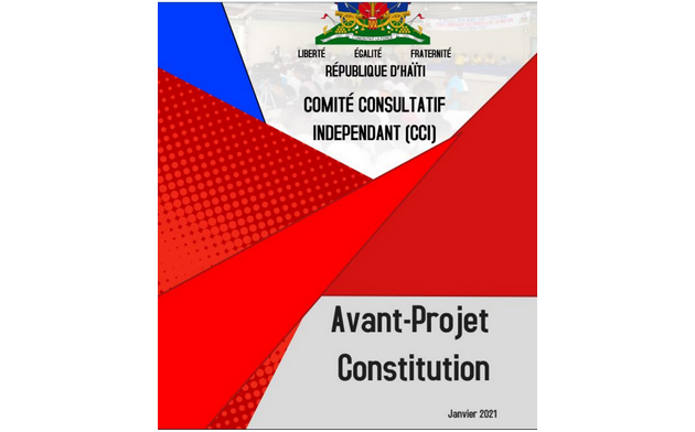 L’avant-projet de la nouvelle constitution est disponible